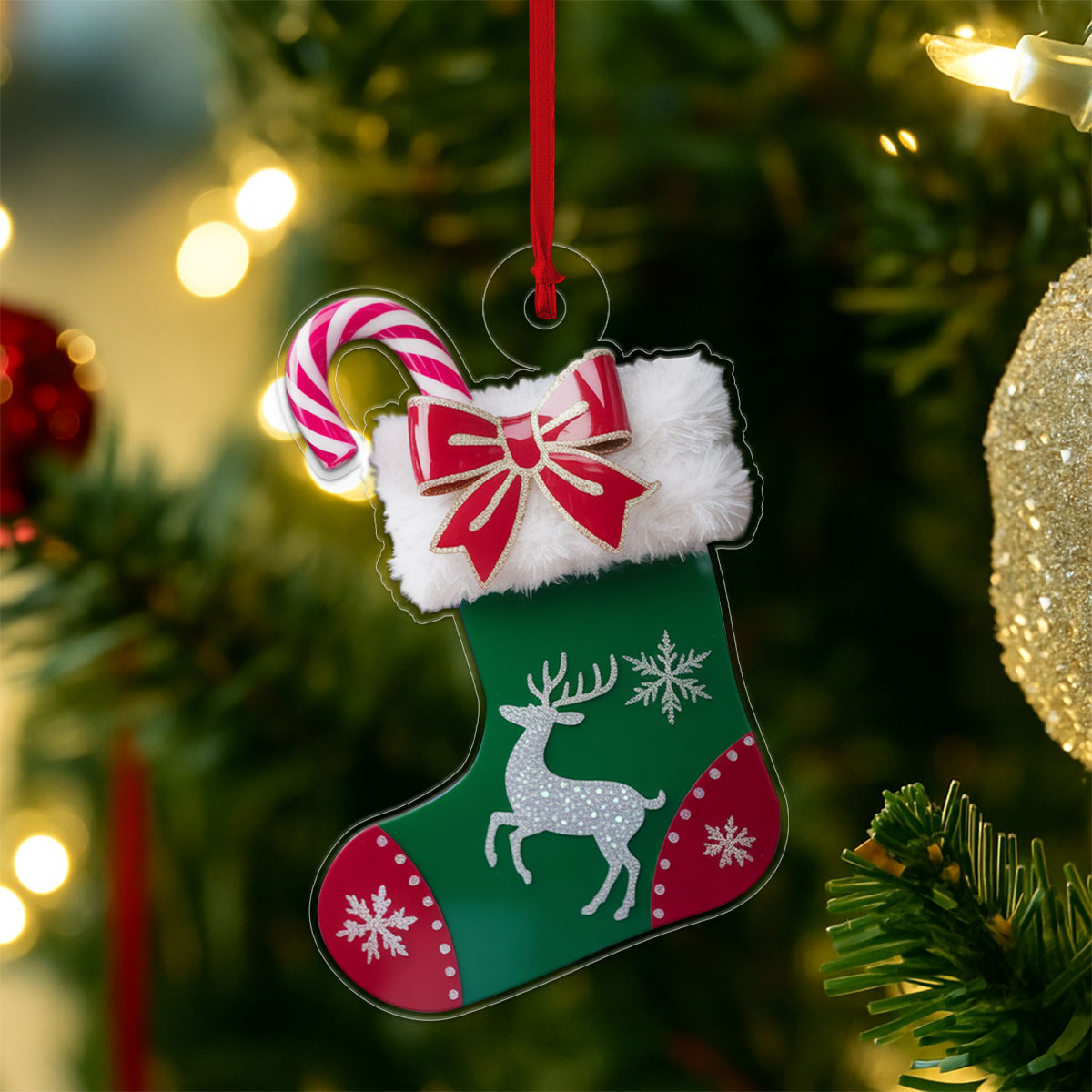 Personalized Christmas Window Decorations Pendant