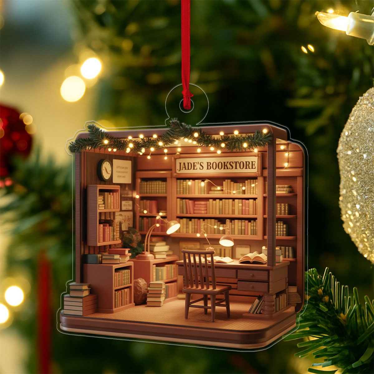 Custom Bookstore Xmas