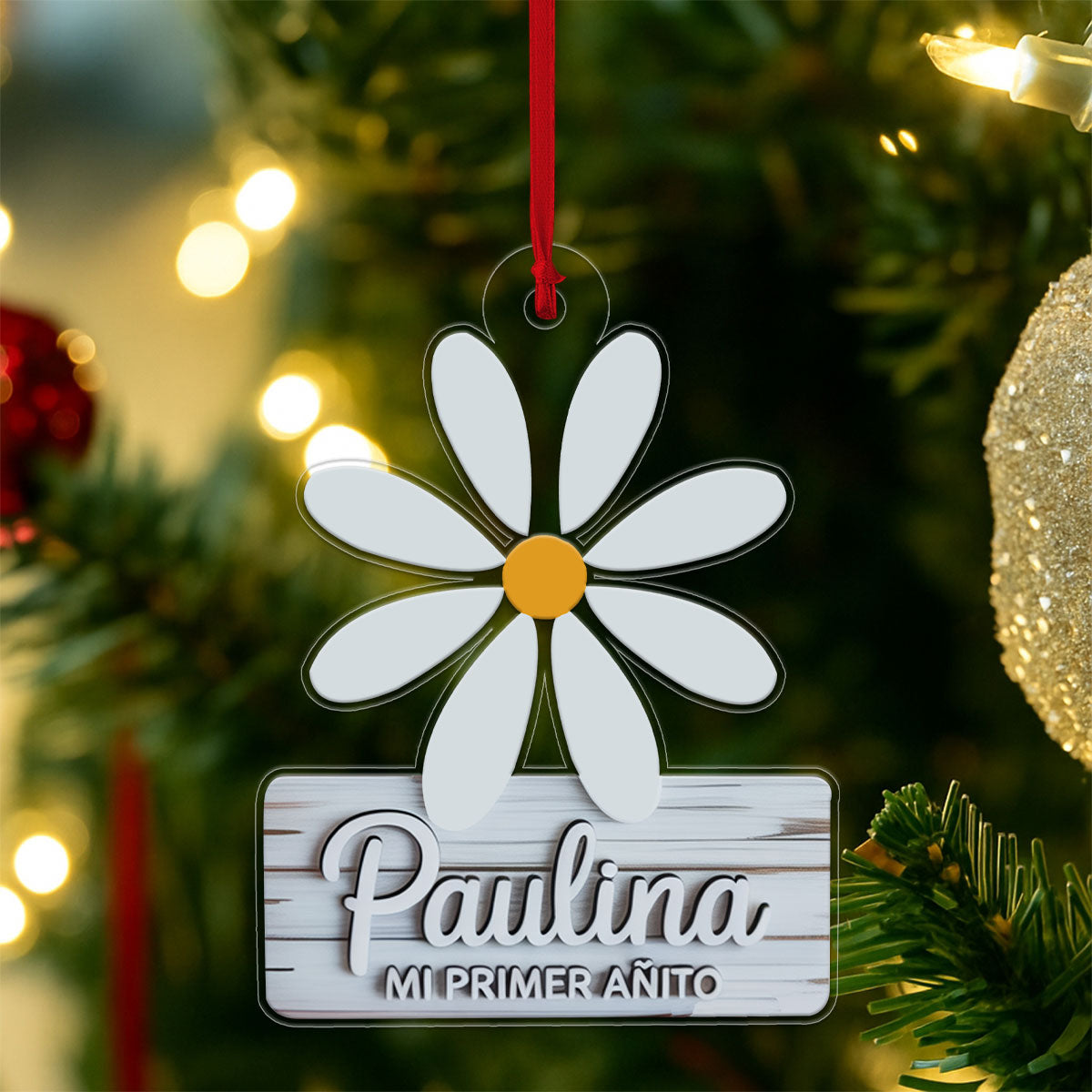 Personalized Daisy Flower