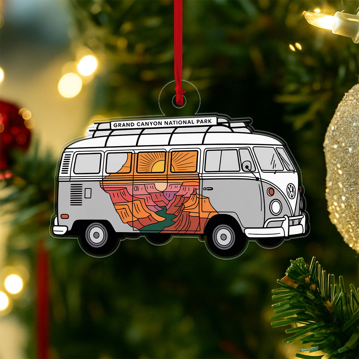 Grand Canyon Road Trip Acrylic Ornament2 copy
