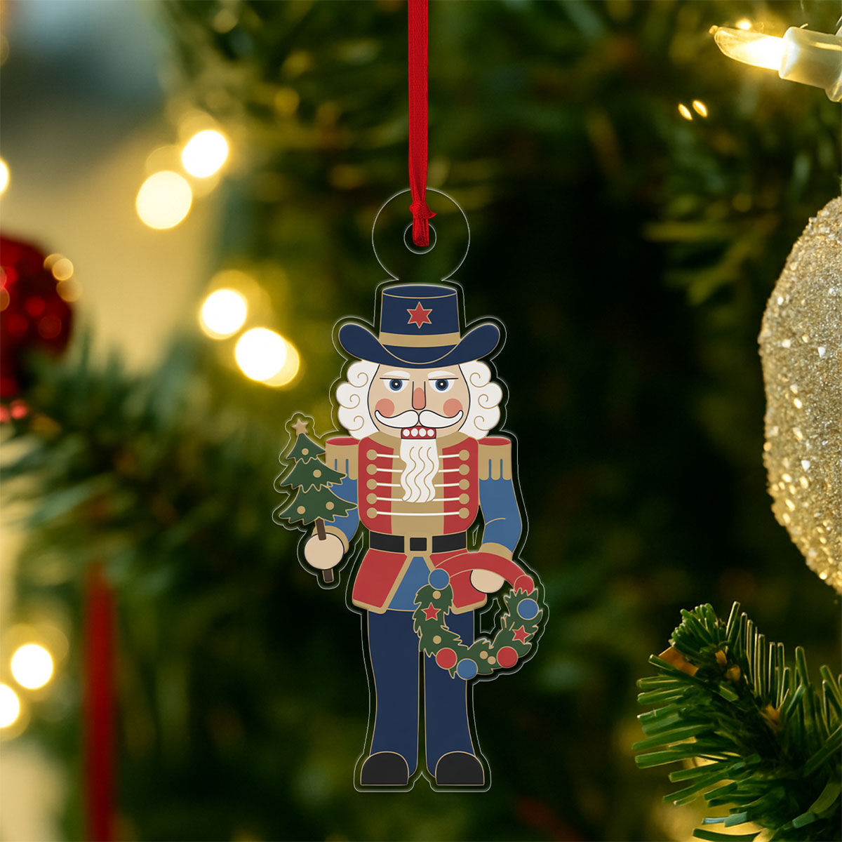 Nutcracker Ornament Acrylic Ornament Christmas Gift