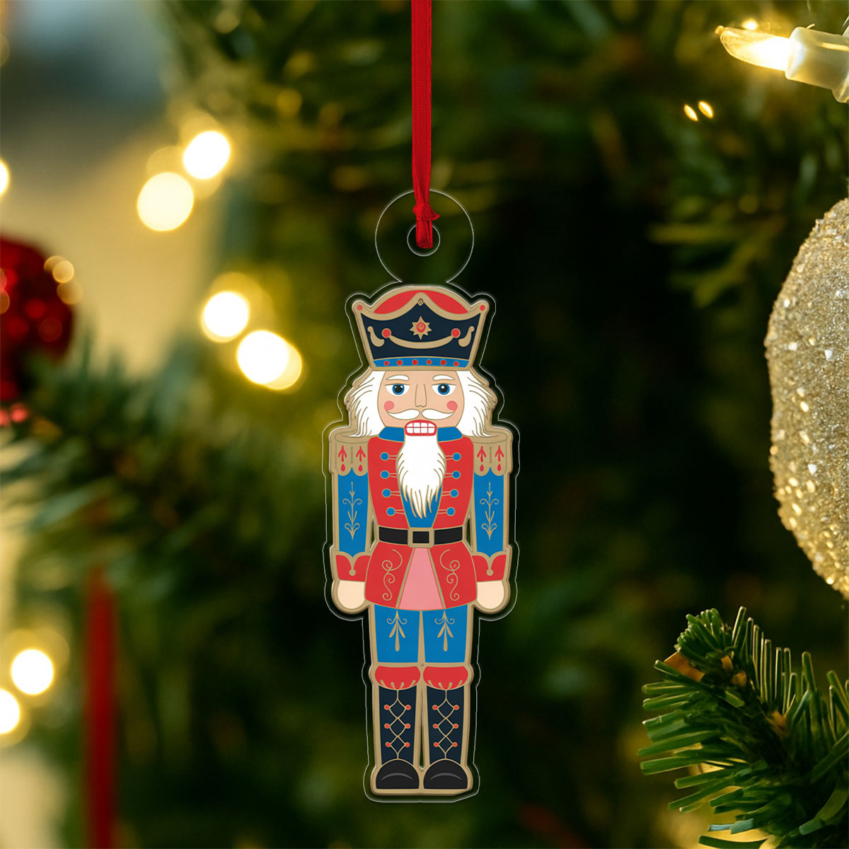 Nutcracker Ornament 3 Acrylic Ornament Christmas Gift