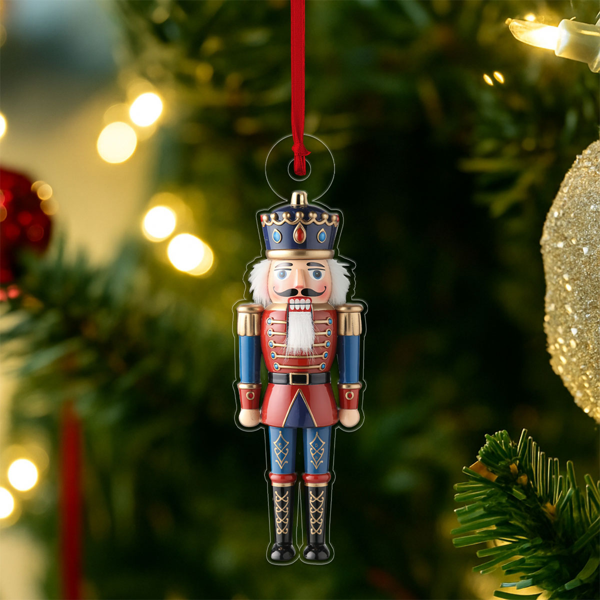 Nutcracker Ornament 4 Acrylic Ornament Christmas Gift