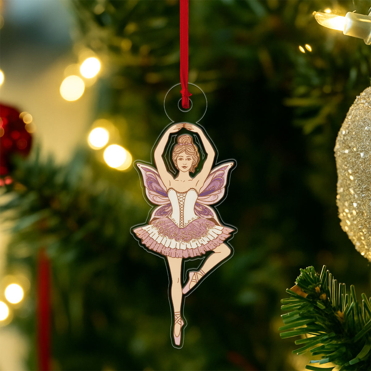 The Sugar Plum Fairy 1 Acrylic Ornament Christmas Gift