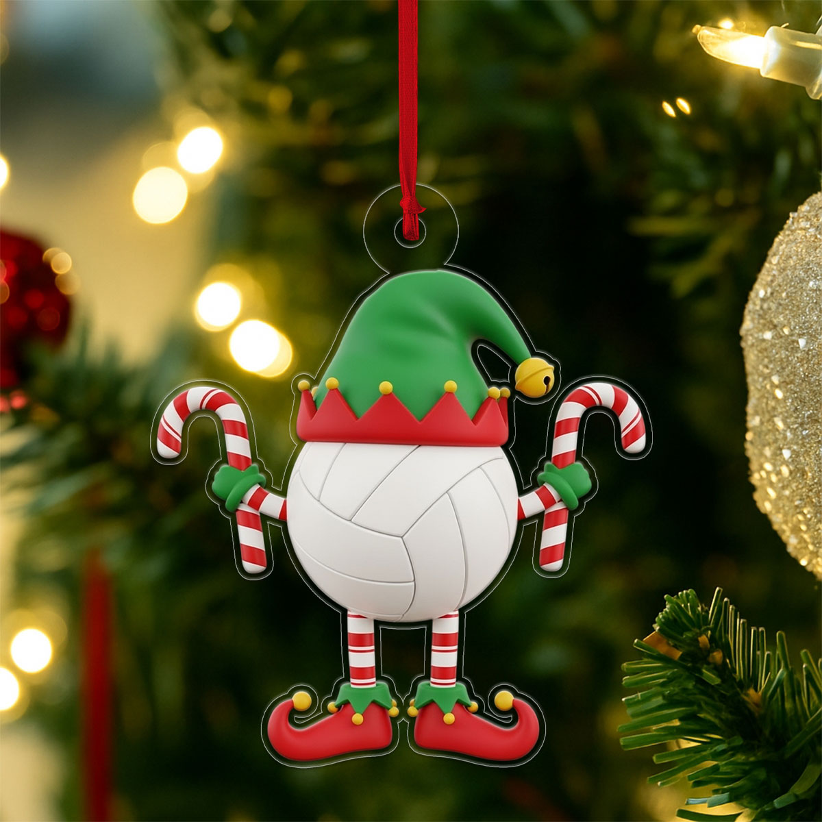 Persoanlized Volleyball Christmas