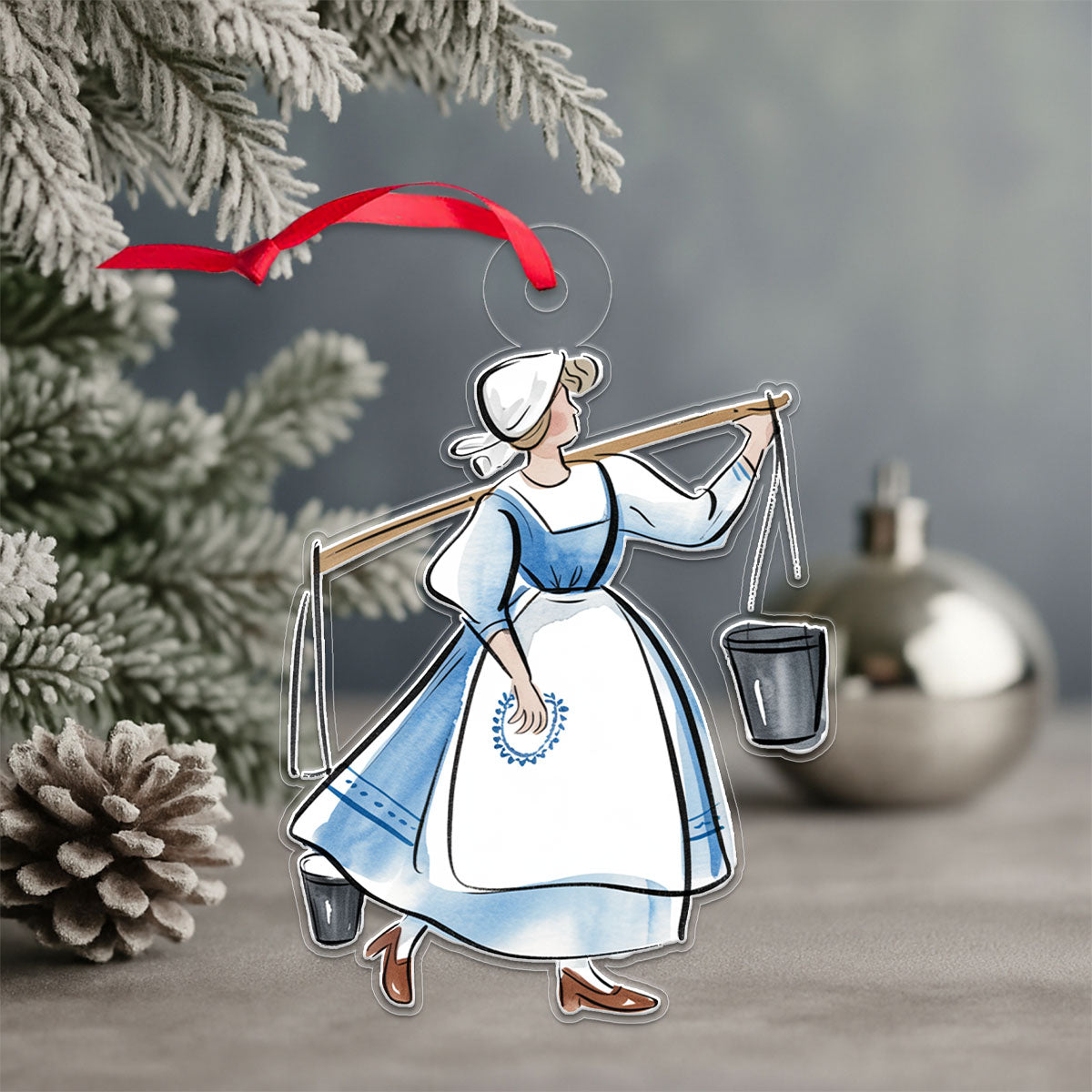 Personalized Dutch Girl Christmas