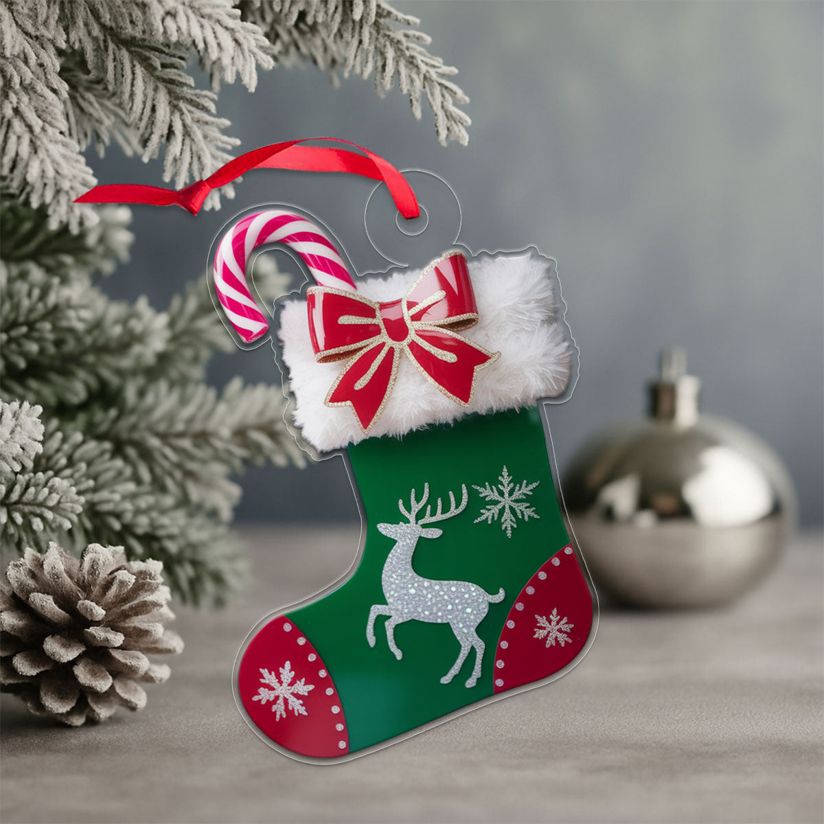 Personalized Christmas Window Decorations Pendant