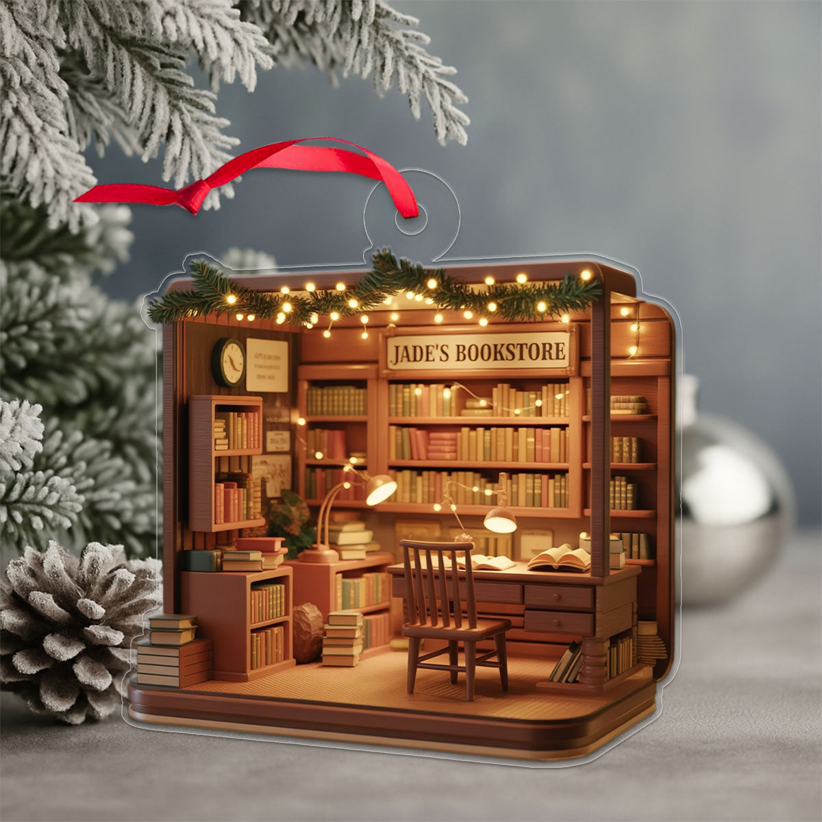 Custom Bookstore Xmas