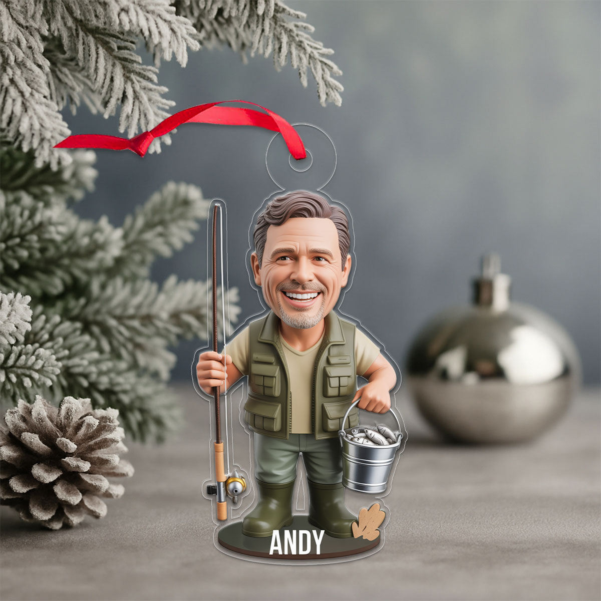 Custom Photo Fisherman