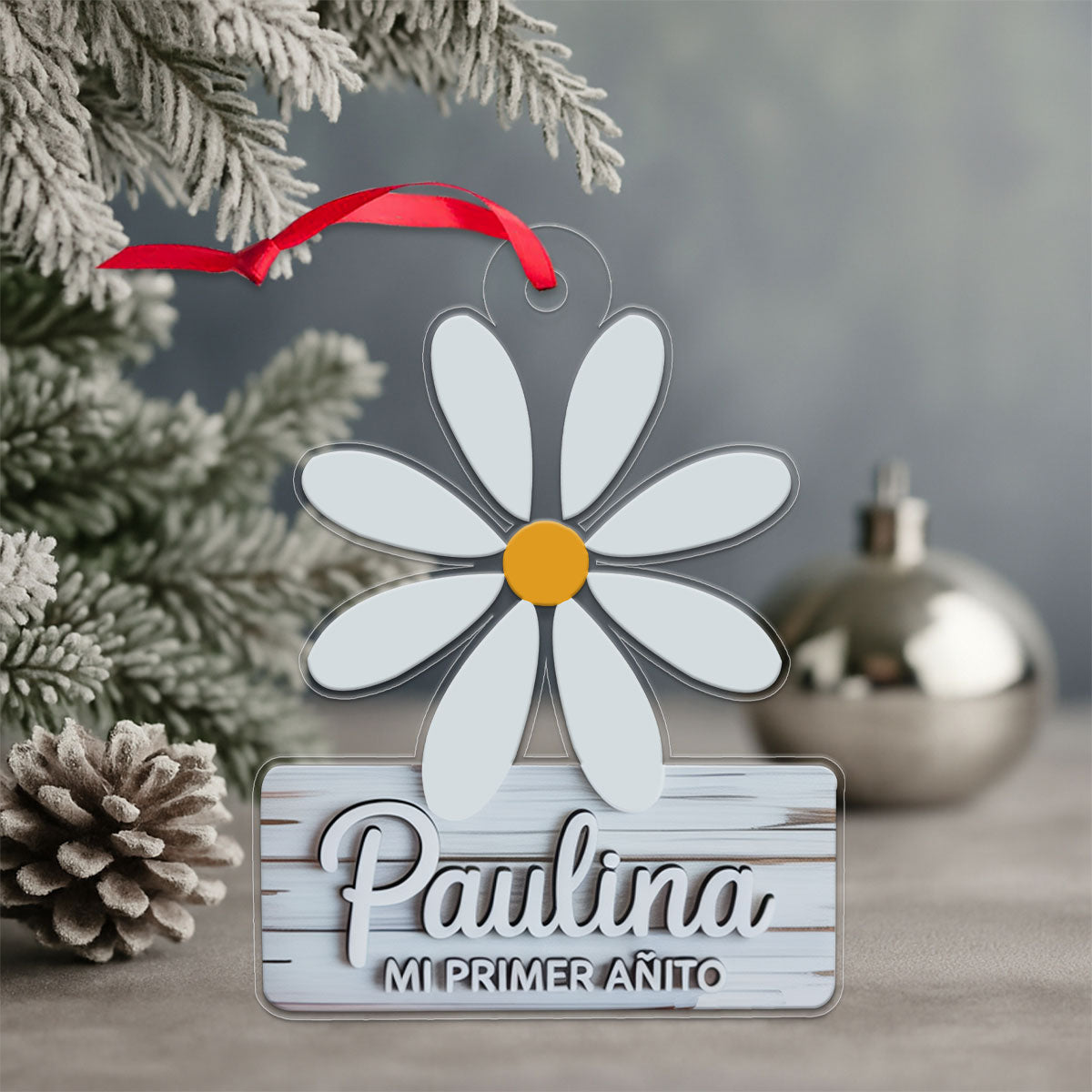 Personalized Daisy Flower