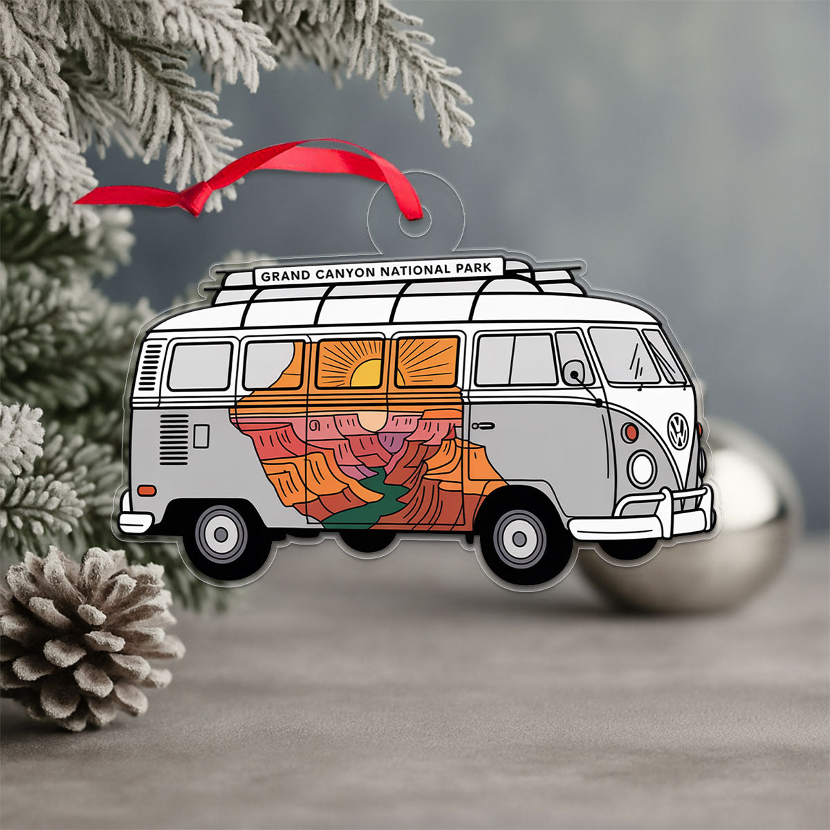 Grand Canyon Road Trip Acrylic Ornament2 copy