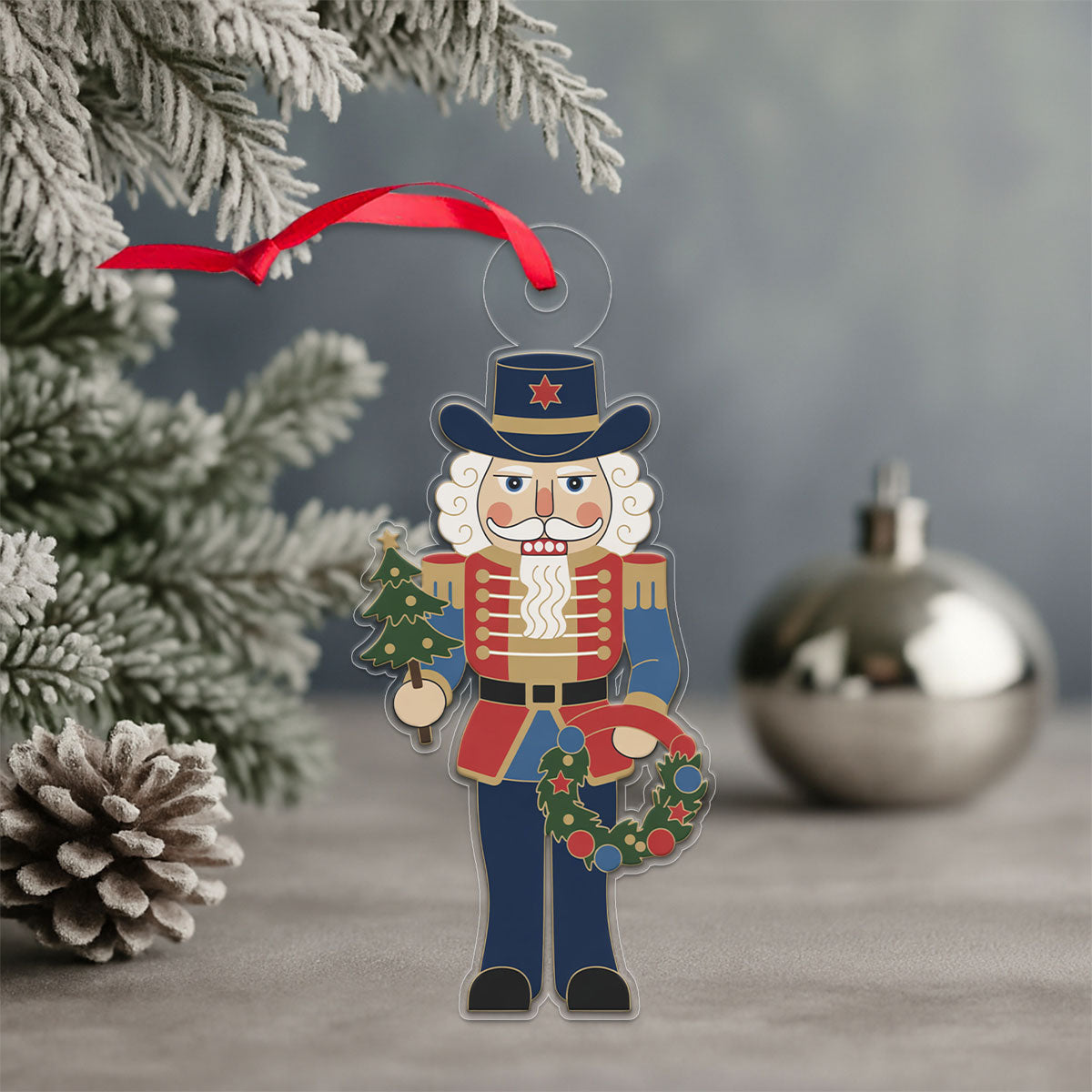 Nutcracker Ornament Acrylic Ornament Christmas Gift