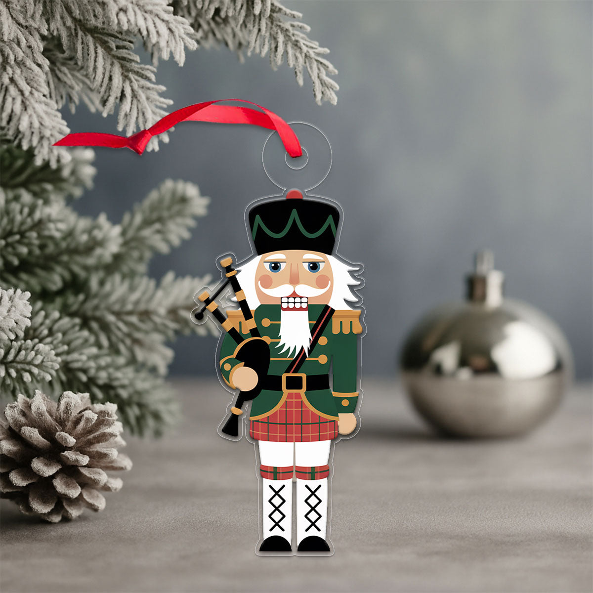 Nutcracker Ornaments 2 Acrylic Ornament Christmas Gift