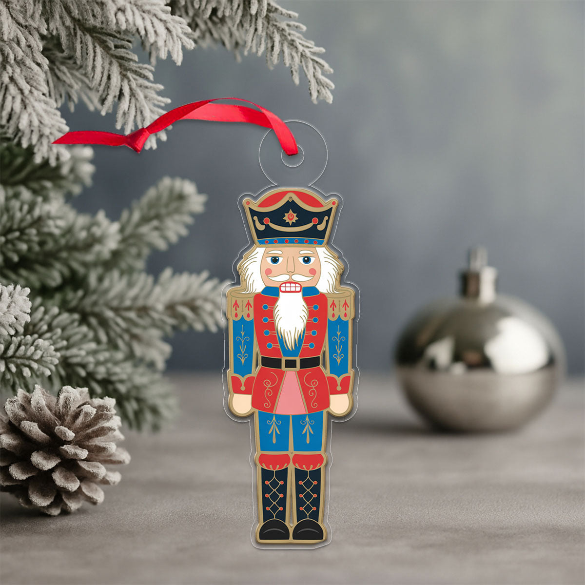 Nutcracker Ornament 3 Acrylic Ornament Christmas Gift