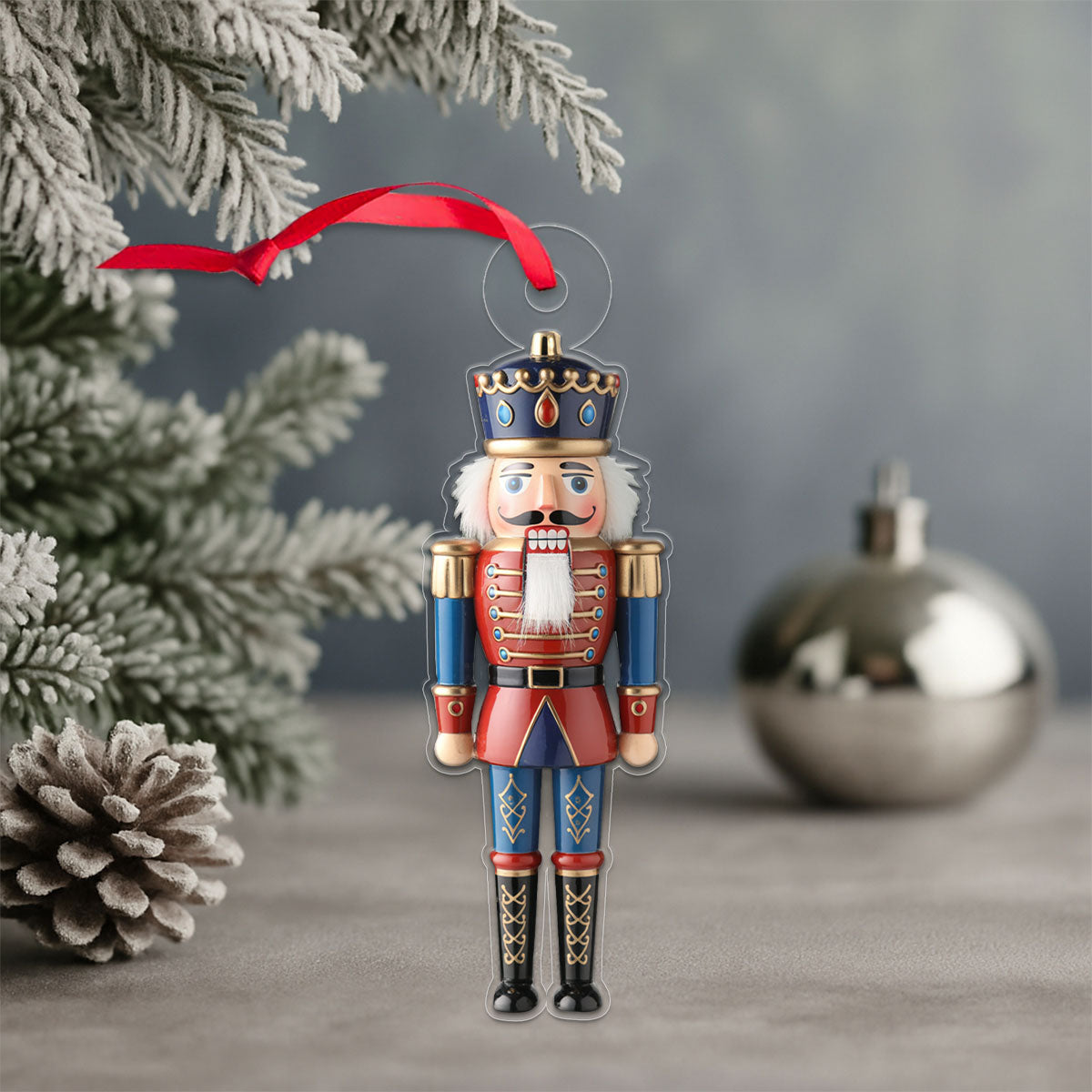 Nutcracker Ornament 4 Acrylic Ornament Christmas Gift