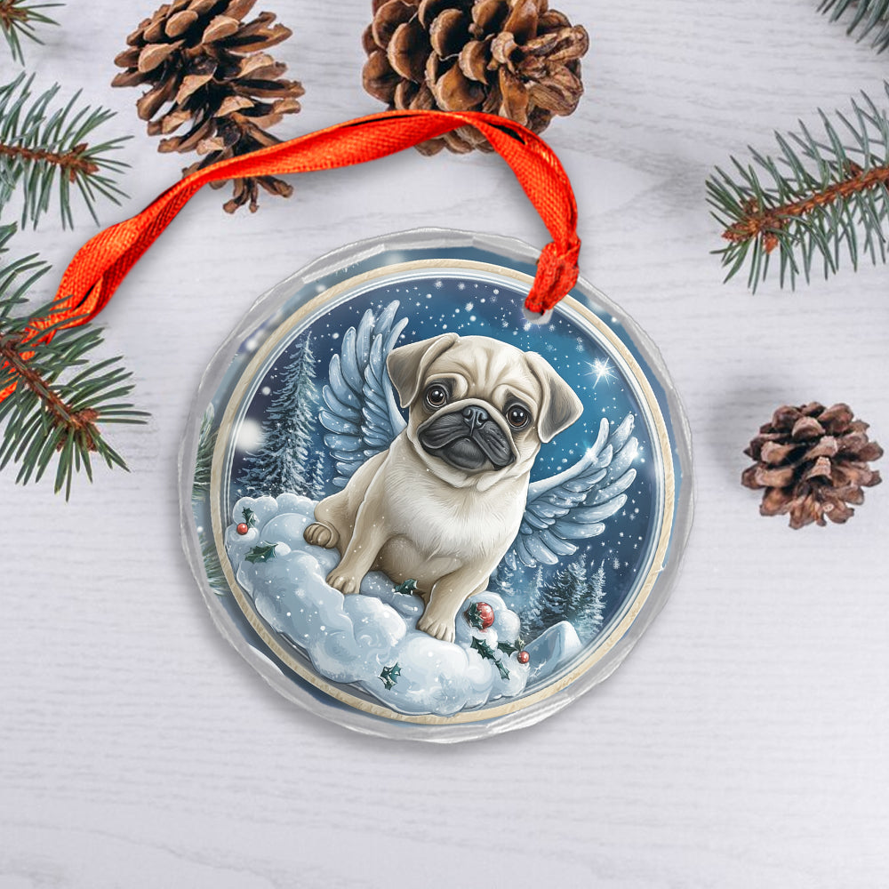 Angel Pug Dog 2