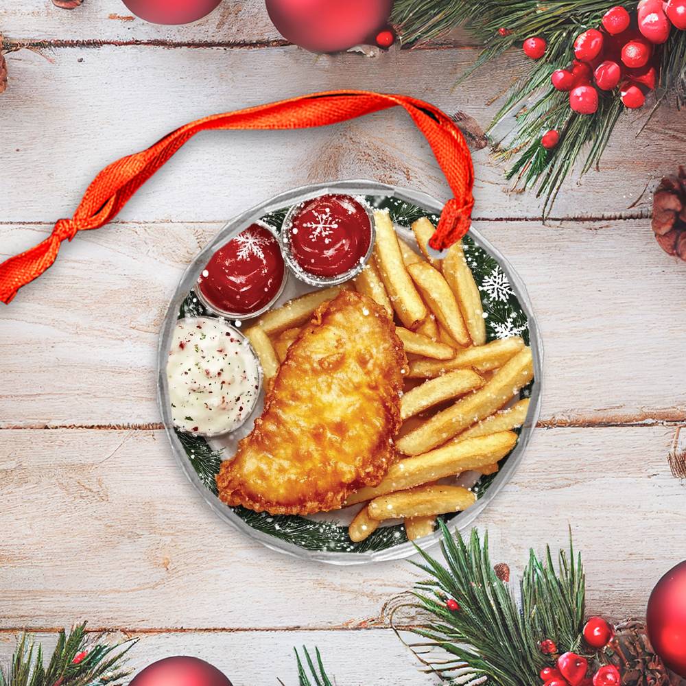 Fish and Chips (UK) Close up Design 3