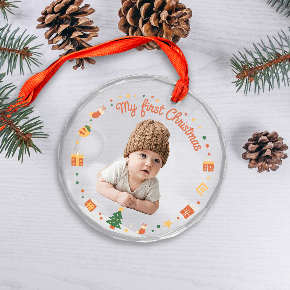 Photo Ornament - Christmas Gifts For Dad, Mom, Baby2