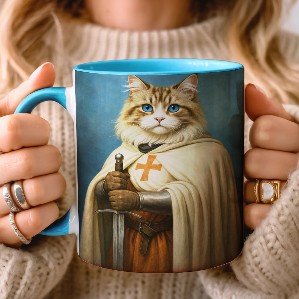 Custom Photo Priest Cat MugGift For Cat Lovers