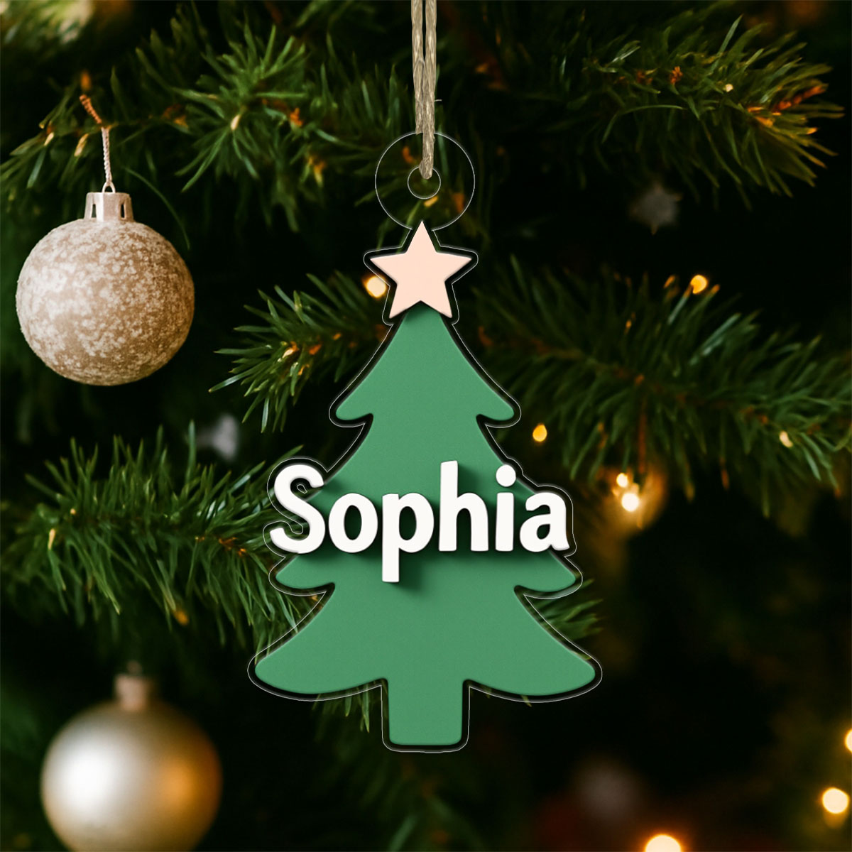 Personalized Christmas Tree