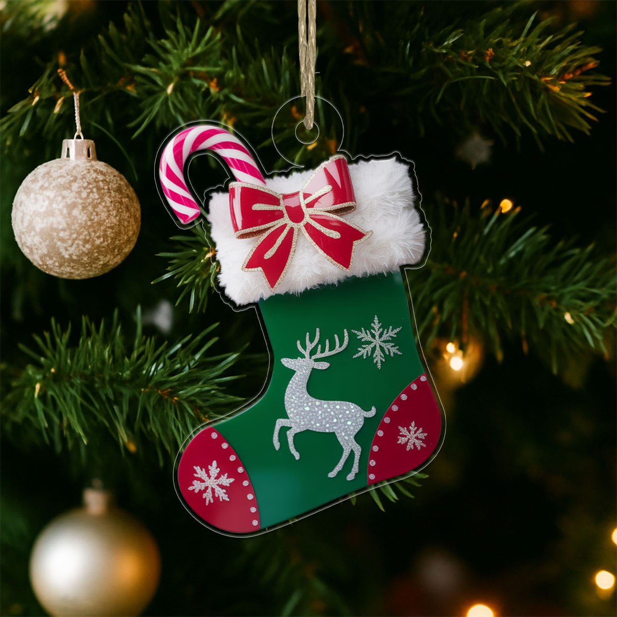 Personalized Christmas Window Decorations Pendant