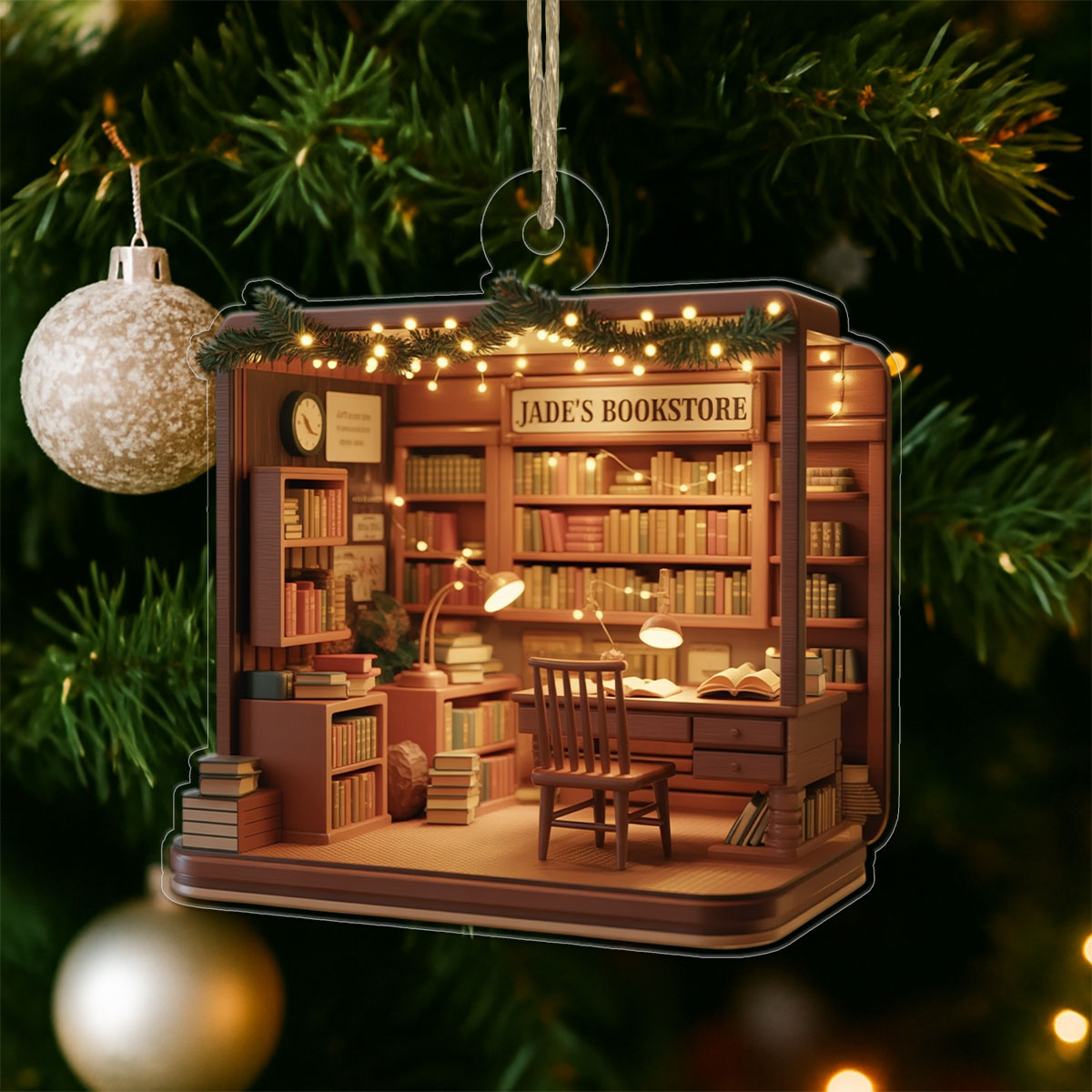 Custom Bookstore Xmas