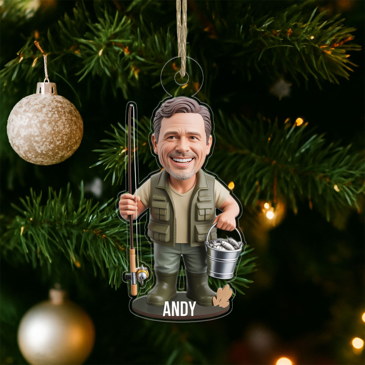 Custom Photo Fisherman