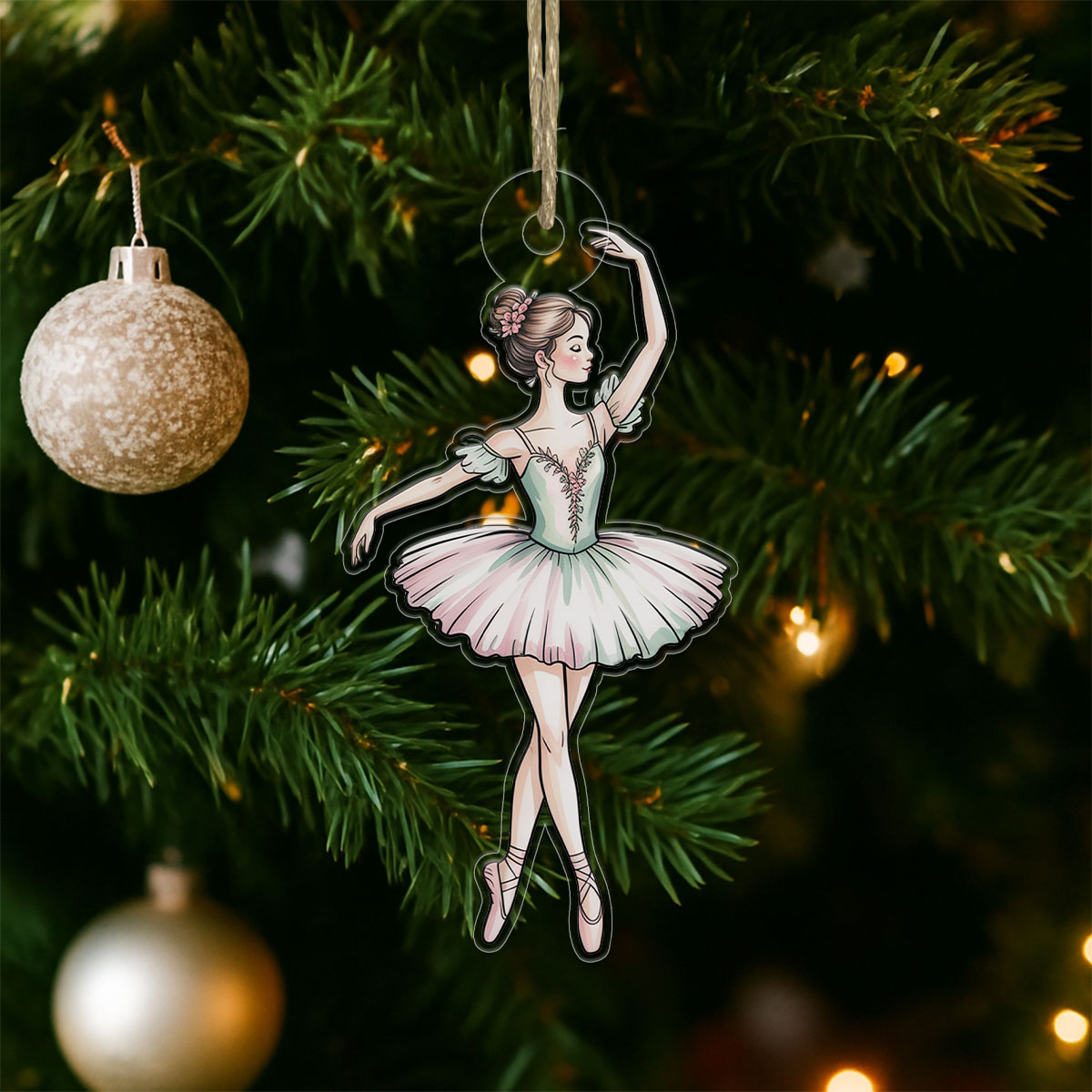 Personalized Land of Sweets Nutcracker Ballerina