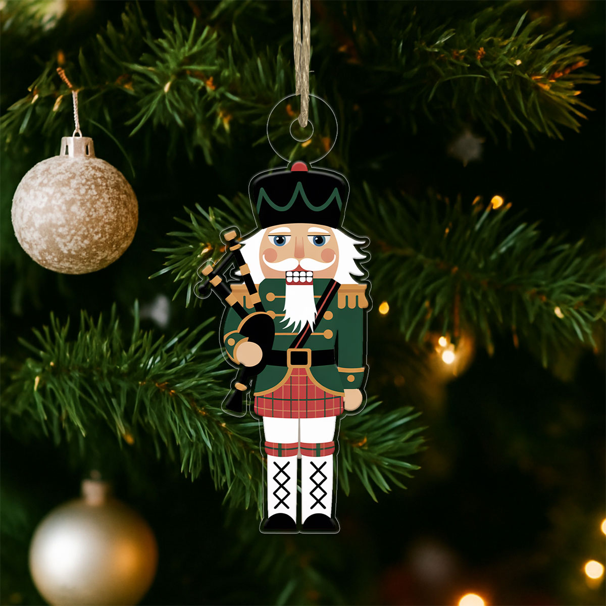 Nutcracker Ornaments 2 Acrylic Ornament Christmas Gift