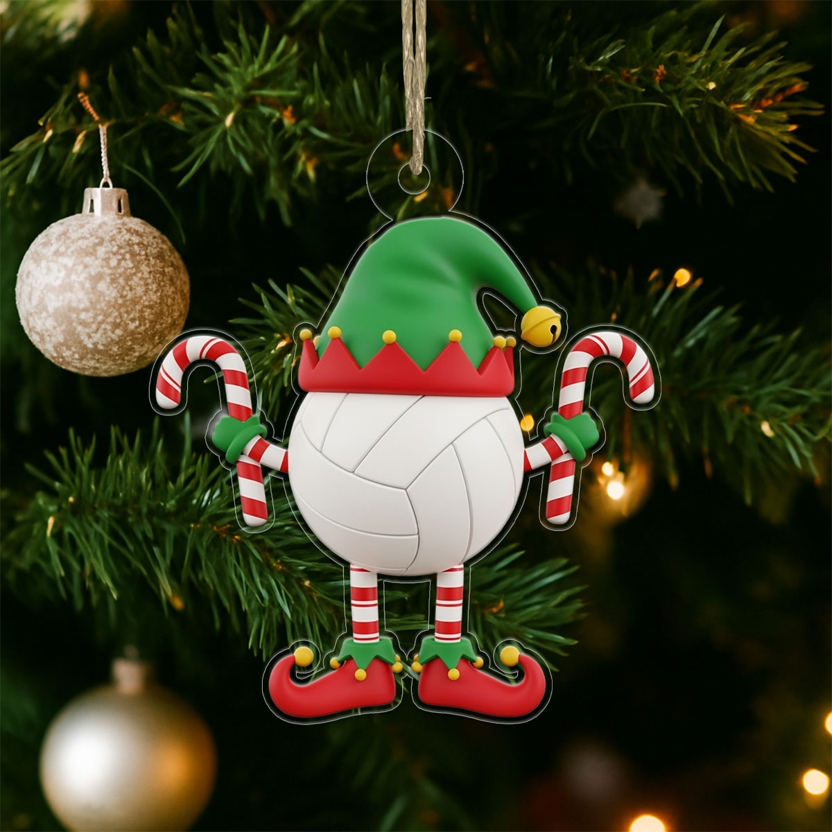 Persoanlized Volleyball Christmas