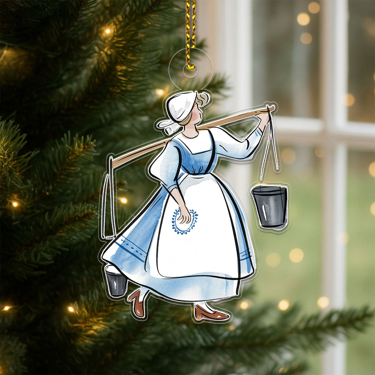 Personalized Dutch Girl Christmas