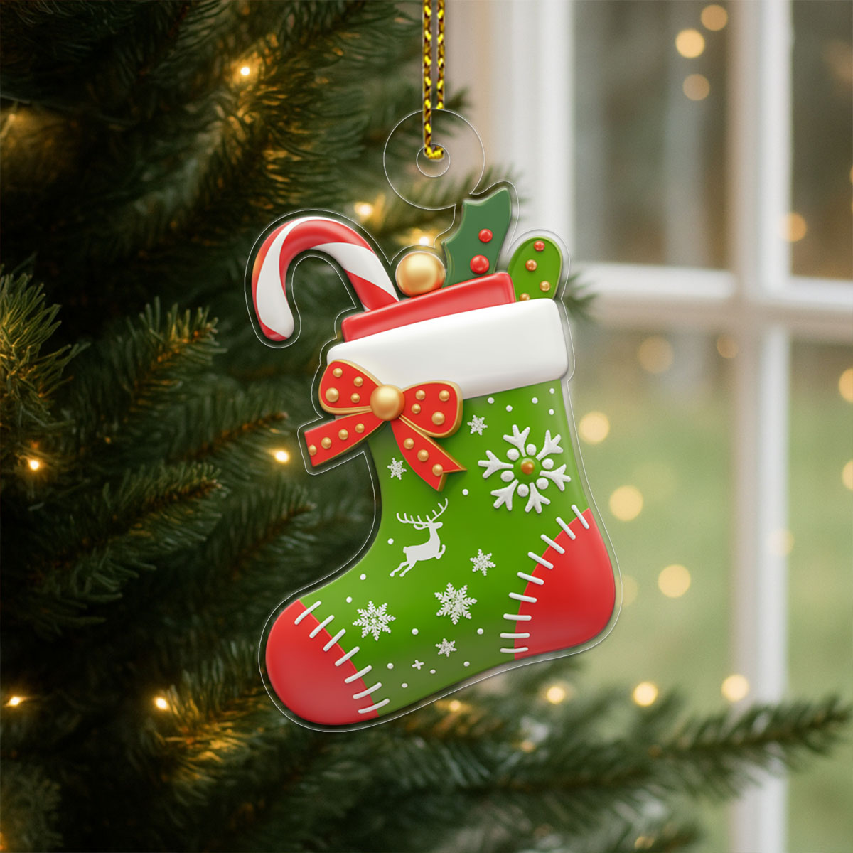 Christmas Window Decorations Christmas Tree Pendant