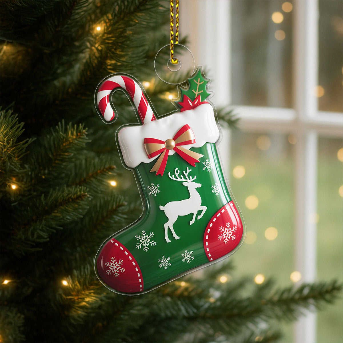 Personalized Christmas Window Decorations