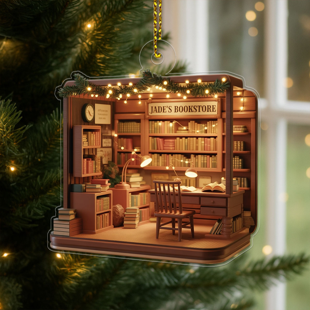 Custom Bookstore Xmas
