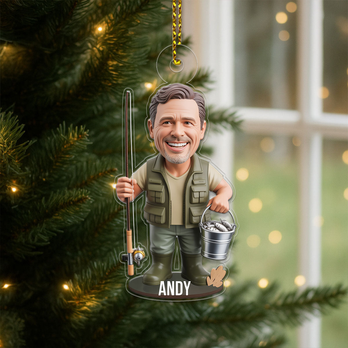 Custom Photo Fisherman