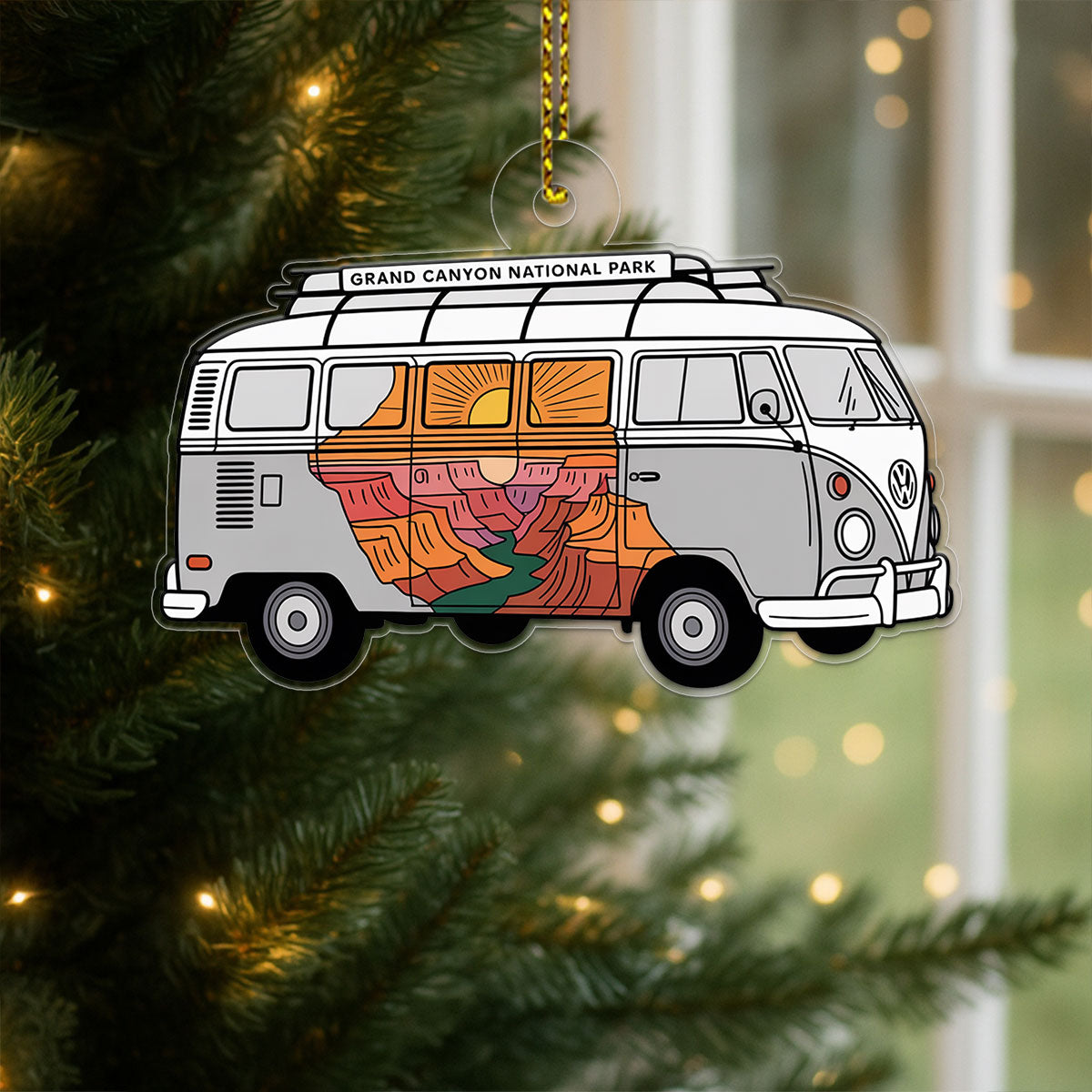 Grand Canyon Road Trip Acrylic Ornament2 copy