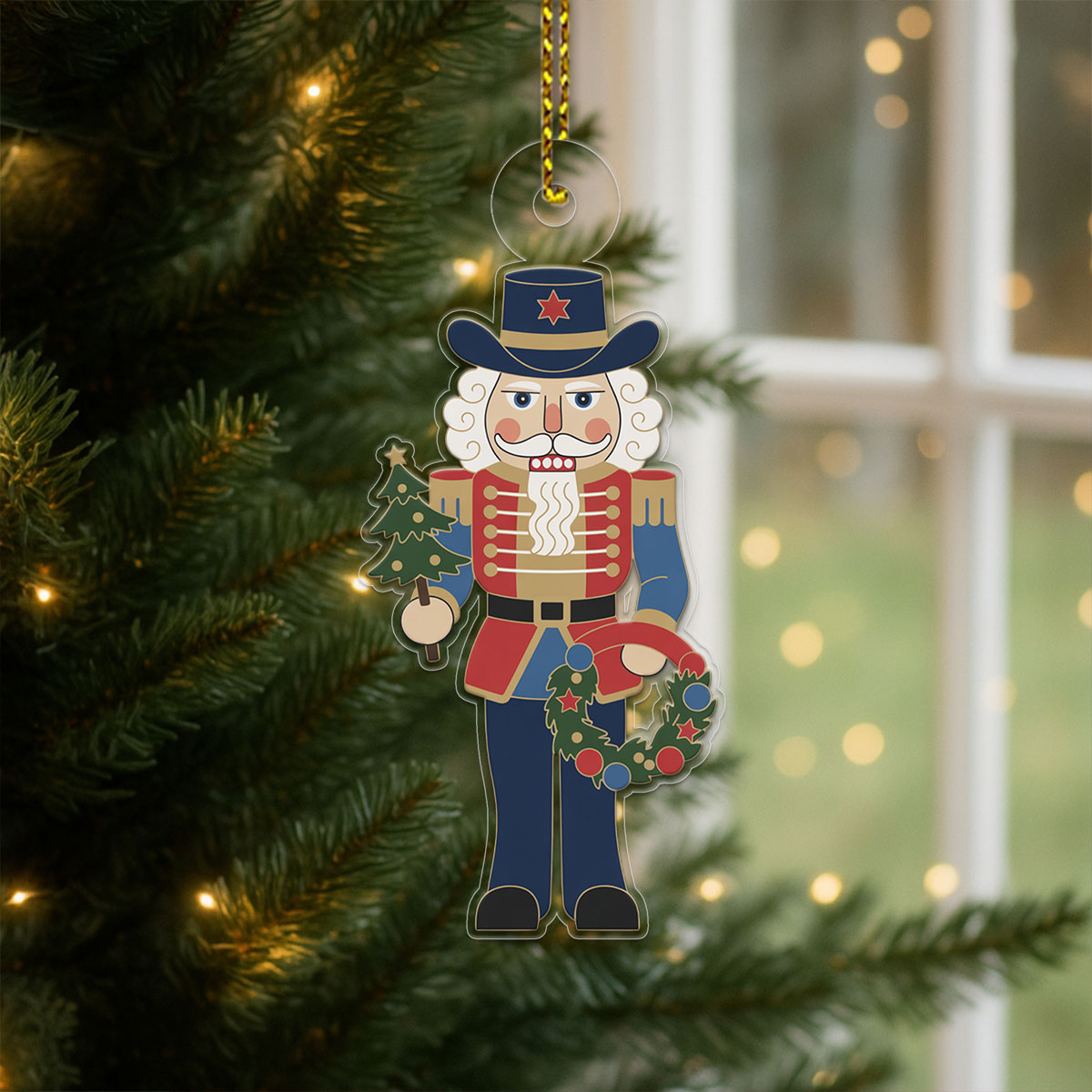 Nutcracker Ornament Acrylic Ornament Christmas Gift