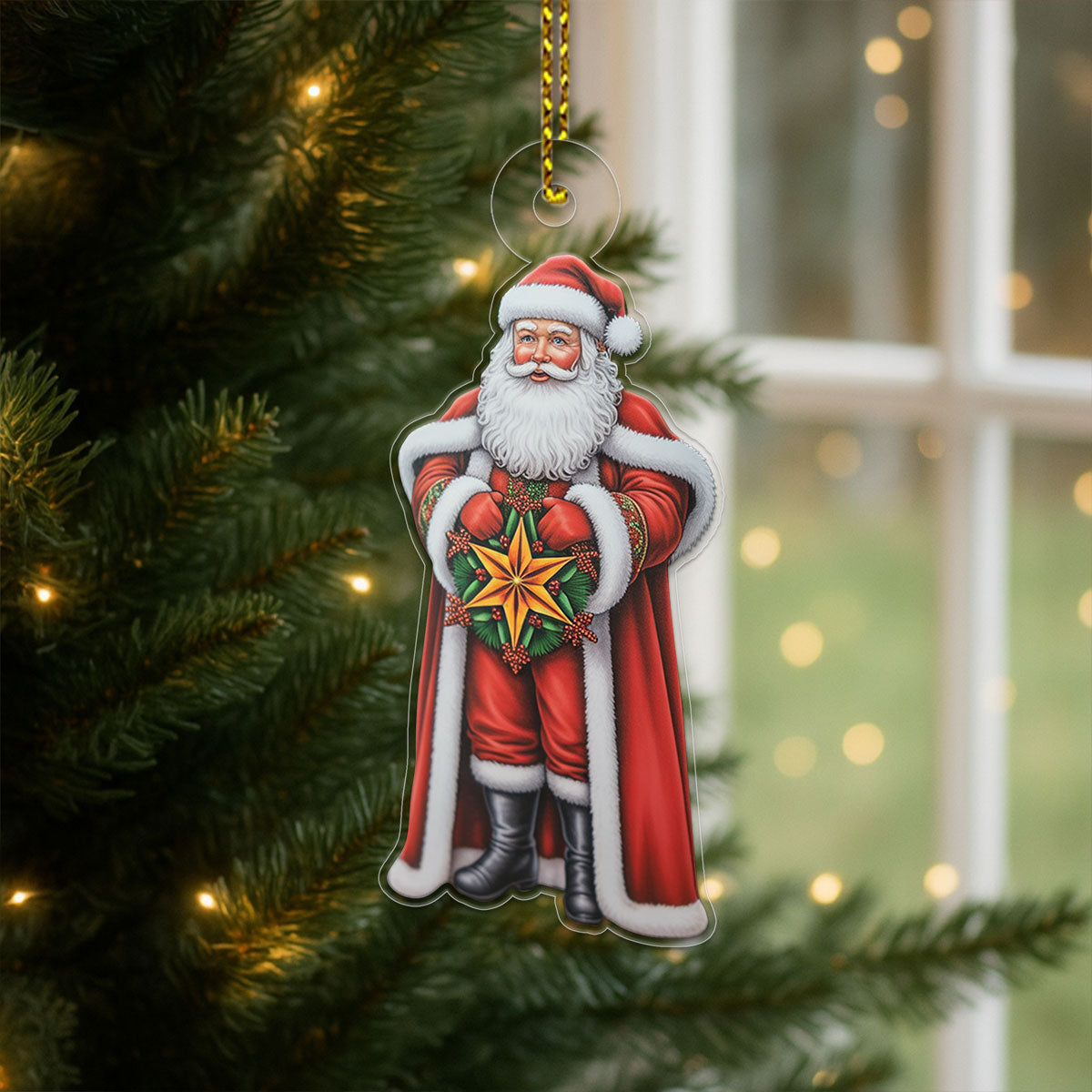 Philippines Filipinos  Santa Claus With Parol