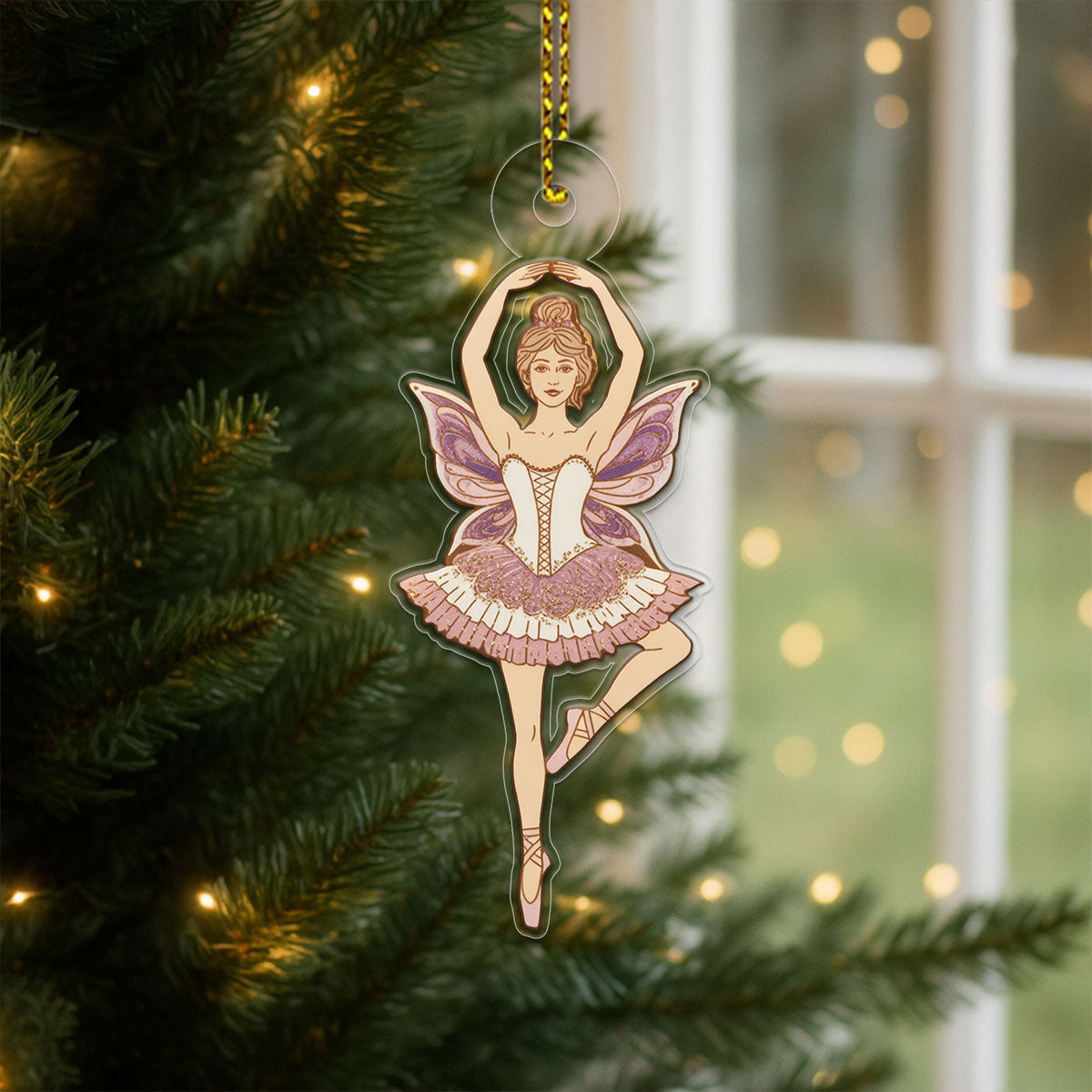 The Sugar Plum Fairy 1 Acrylic Ornament Christmas Gift