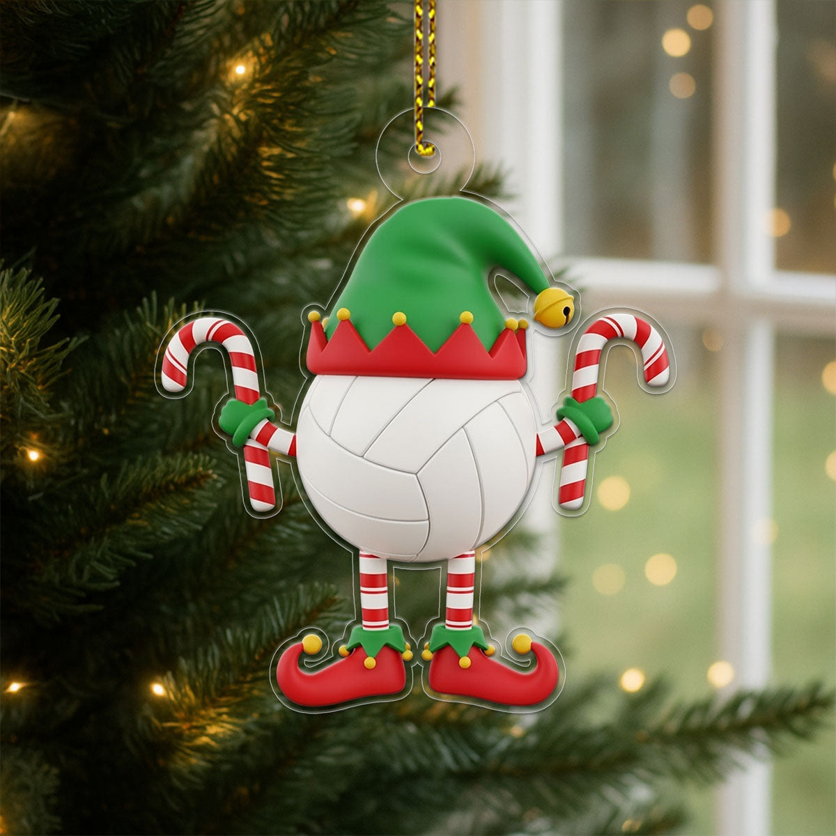 Persoanlized Volleyball Christmas