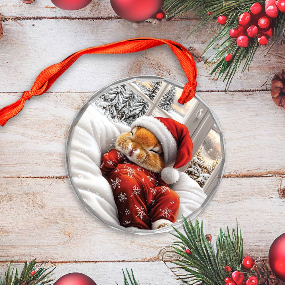 Rabbit Sleeping In Bed Design 4