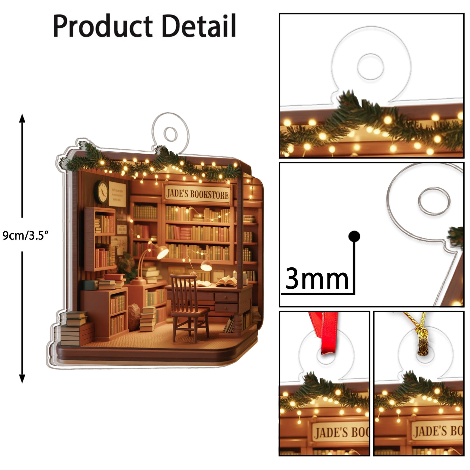 Custom Bookstore Xmas