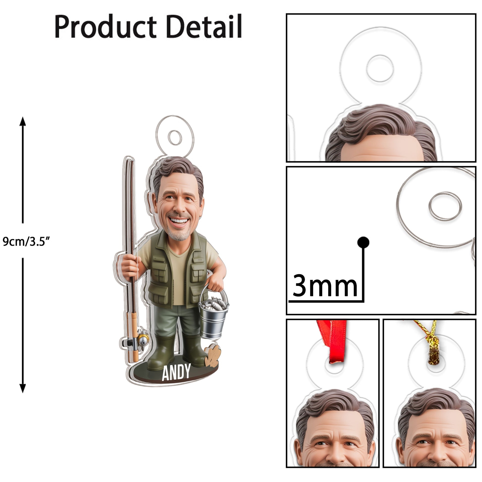 Custom Photo Fisherman