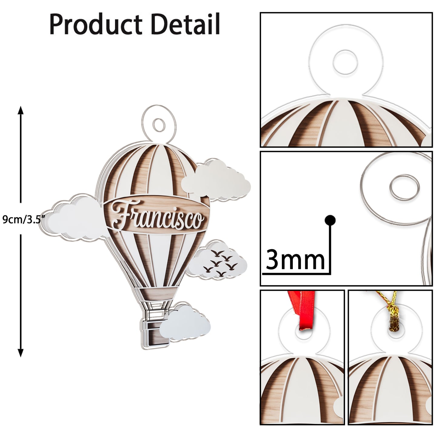 Personalized Day Dream Hot Air Balloon