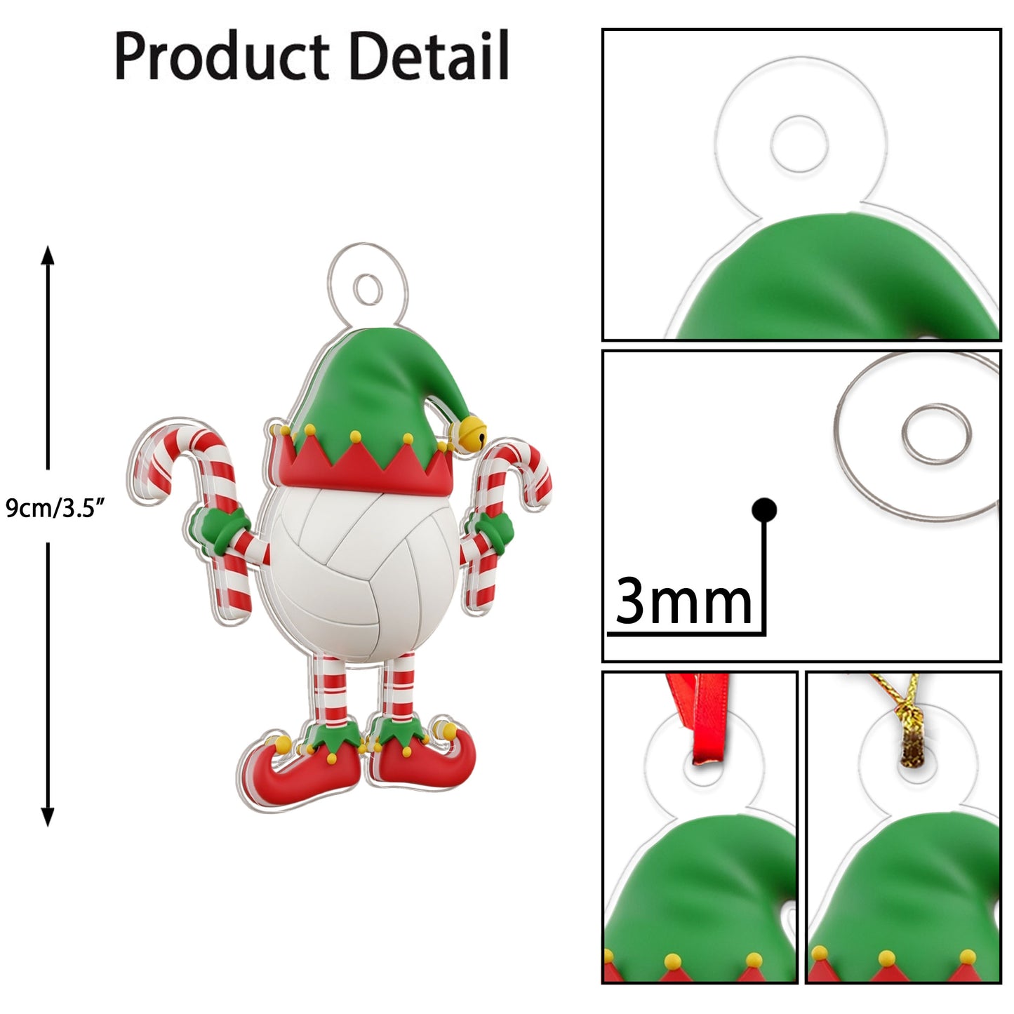 Persoanlized Volleyball Christmas