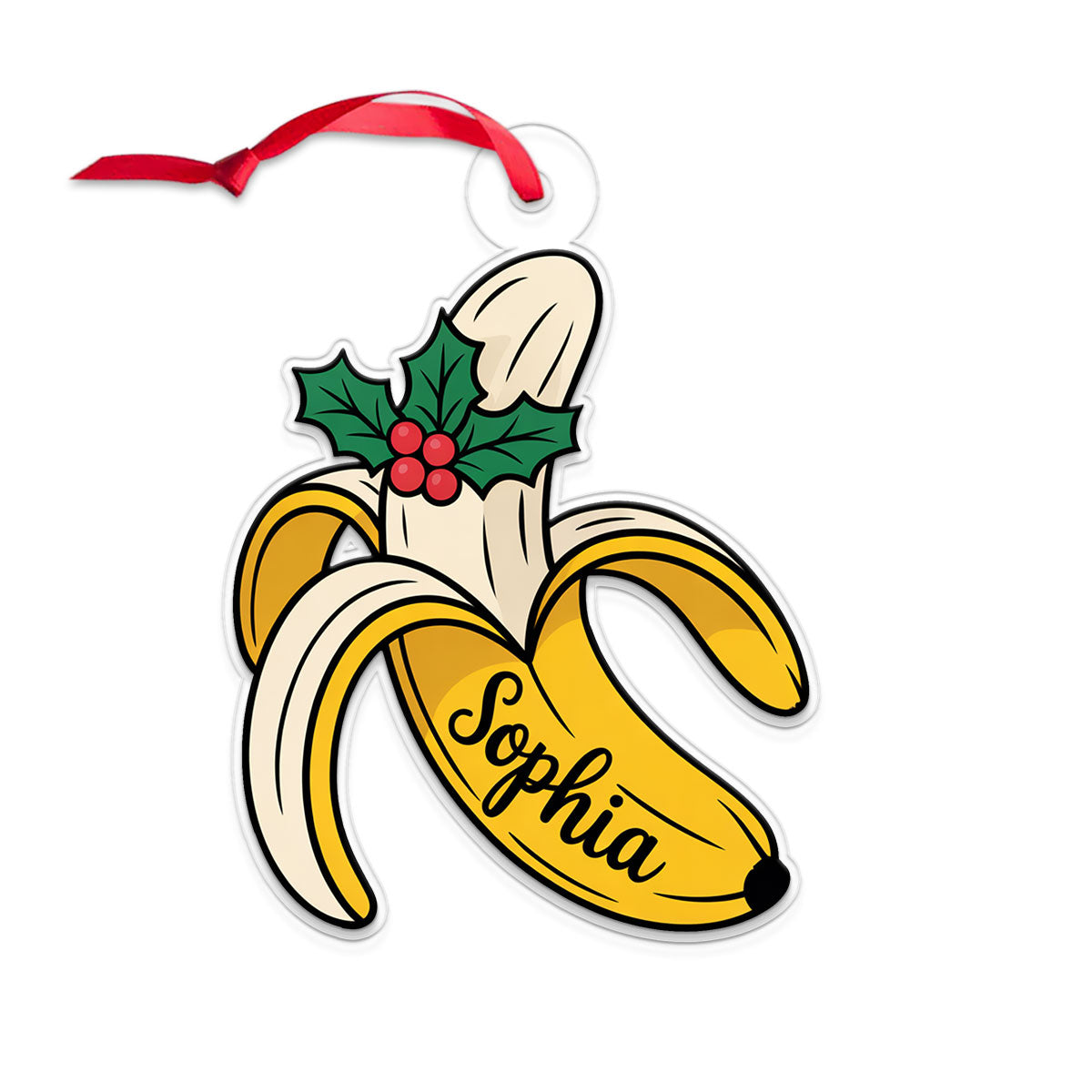 Banana Acrylic Ornament Acrylic Ornament Christmas Gift
