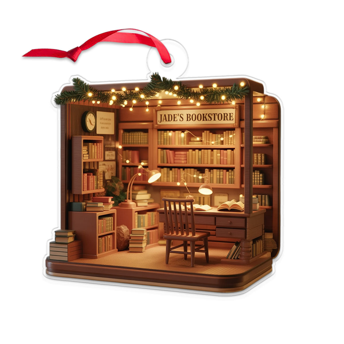 Custom Bookstore Xmas