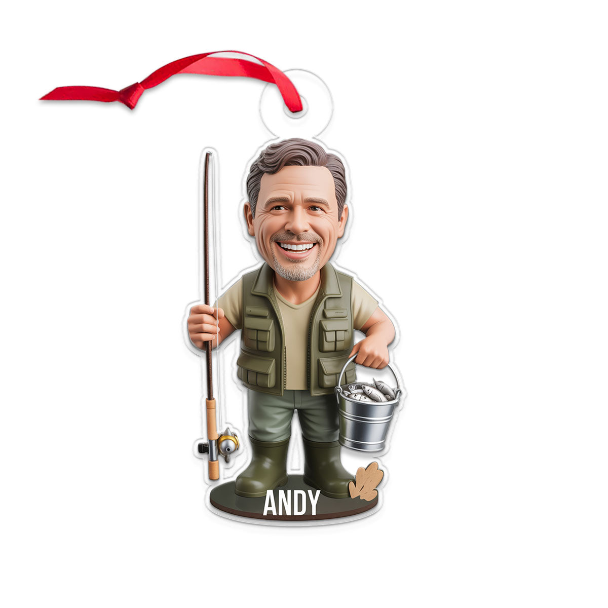 Custom Photo Fisherman