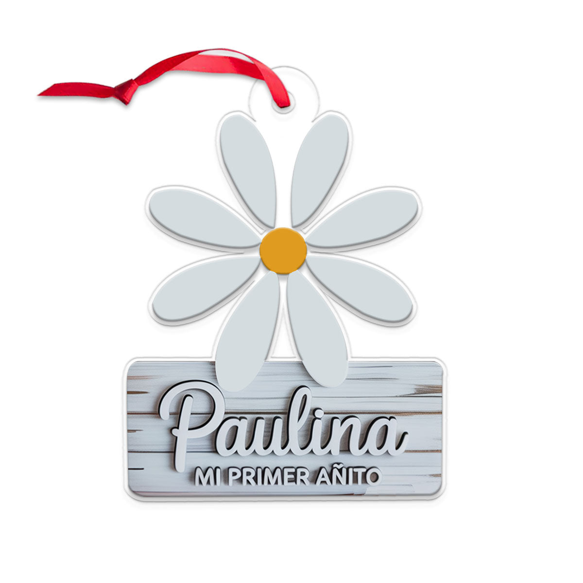 Personalized Daisy Flower