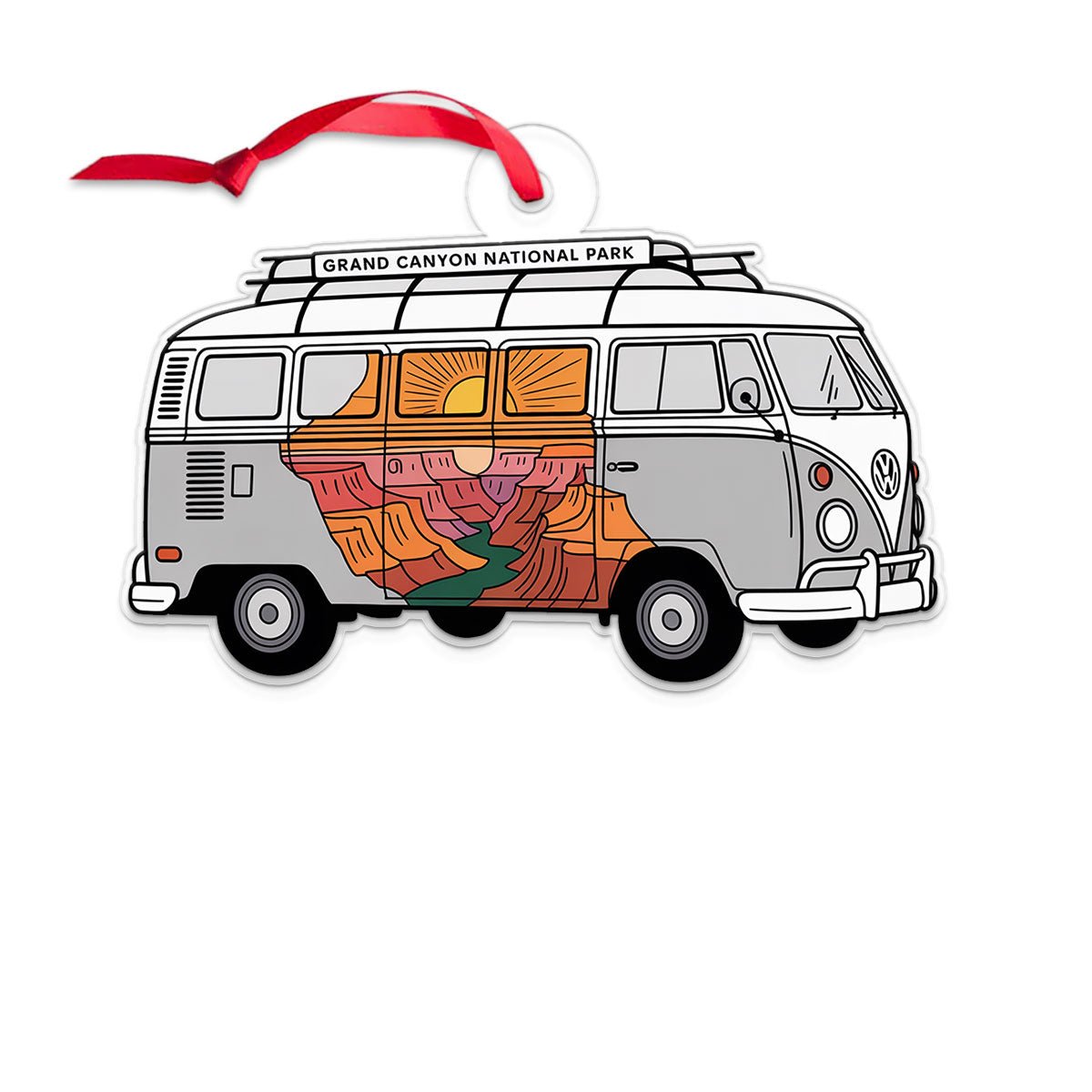 Grand Canyon Road Trip Acrylic Ornament2 copy